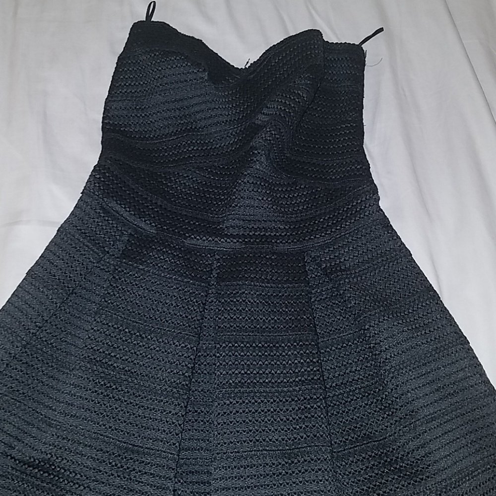 Black tight dress